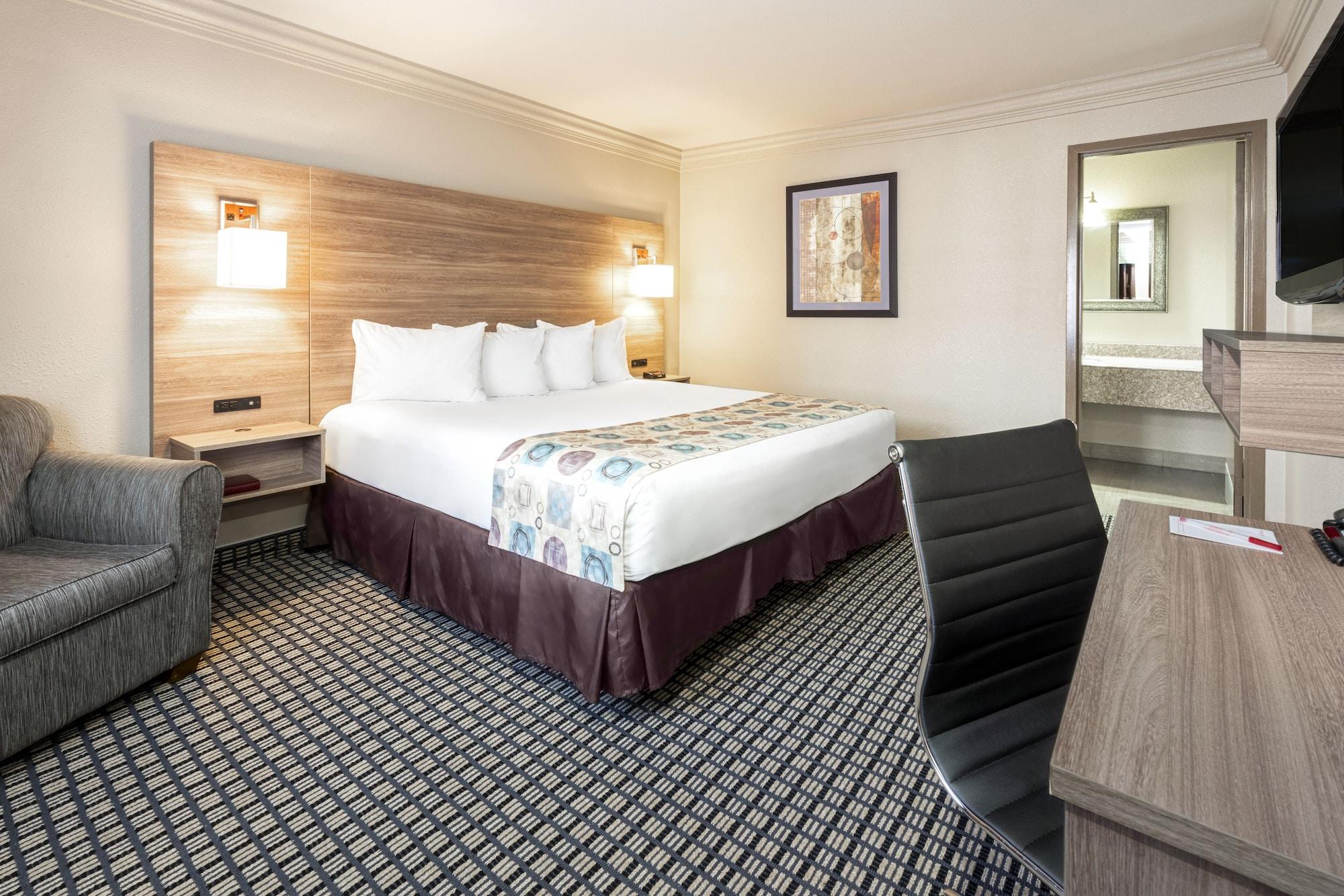 Hotel Ramada By Wyndham Houston Intercontinental Airport South Exterior foto